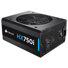 CORSAIR HX750I HIGH-PERFORMANCE ATX 750 WATT POWER SUPPLY